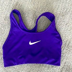 Nike Purple Sports Bra